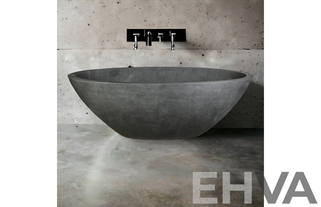 Light Grey Stone Bath (1700Lx900Wx550H) - ORP $3,900.00