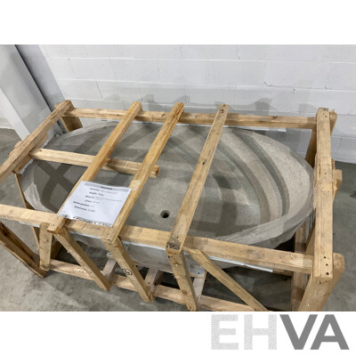 Light Grey Stone Bath (1700Lx900Wx550H) - ORP $3,900.00