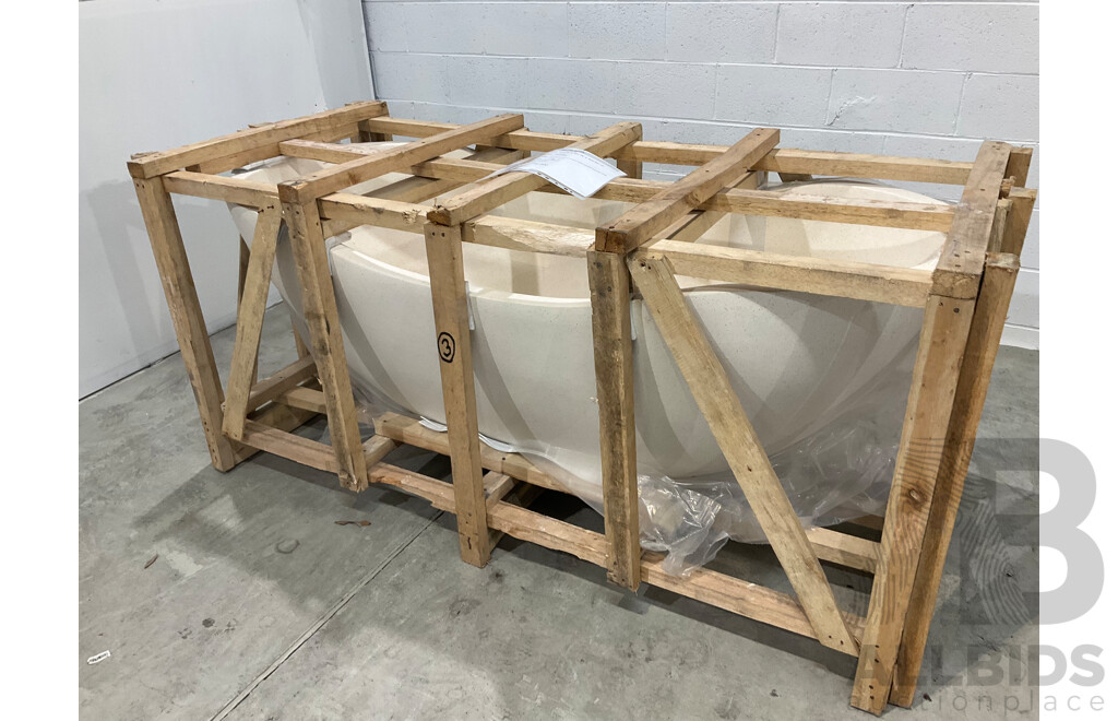 Limestone Stone Bath (1800Lx800Wx500/600H) - ORP $4,000.00