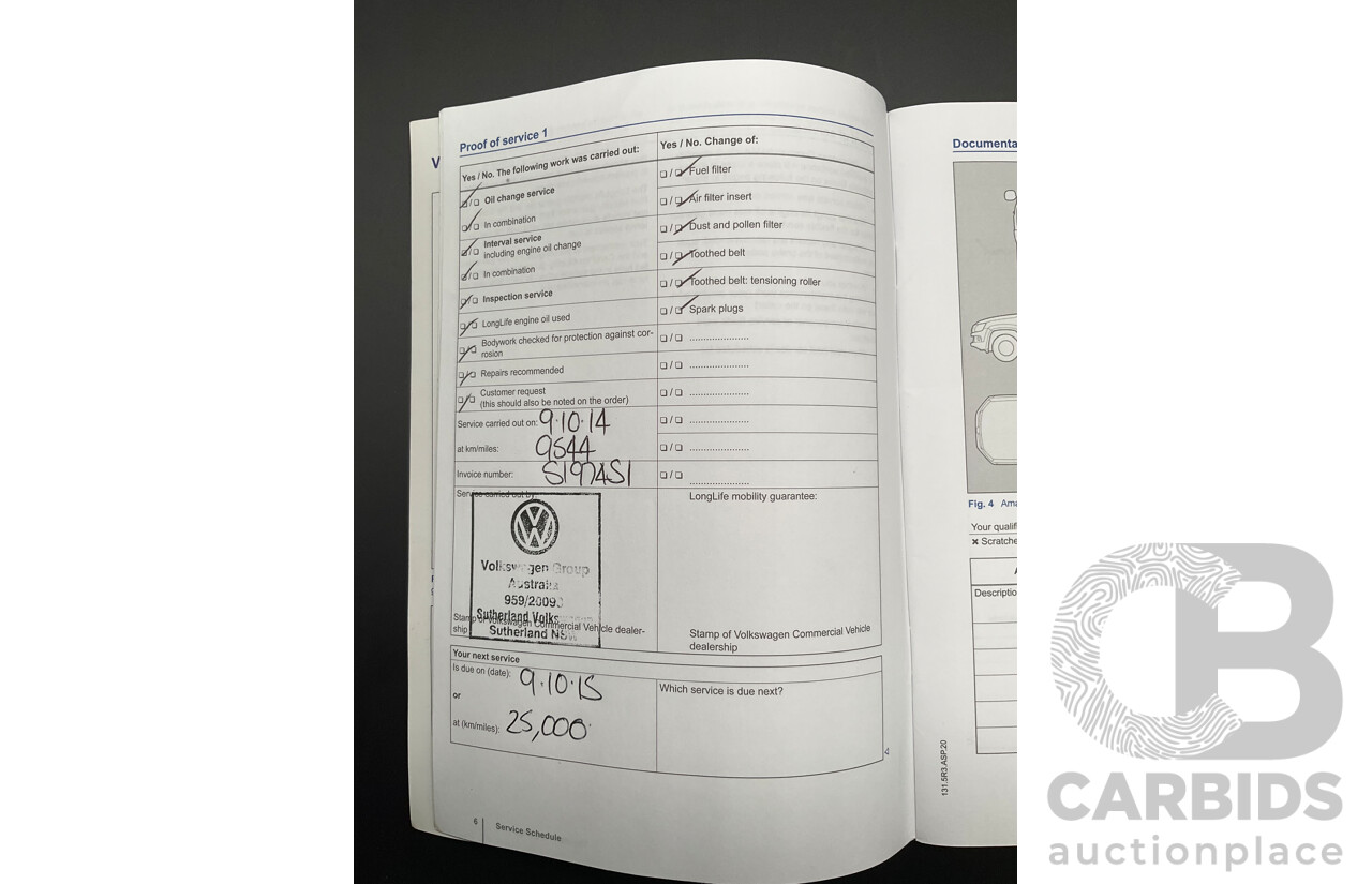 1/2013 Volkswagen Amarok Tdi400 Highline (4x4) 2H MY13 Dual Cab Utility Natural Grey Metallic Turbo Diesel 2.0L