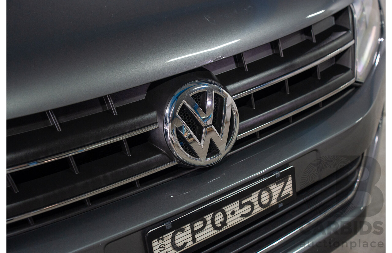 1/2013 Volkswagen Amarok Tdi400 Highline (4x4) 2H MY13 Dual Cab Utility Natural Grey Metallic Turbo Diesel 2.0L