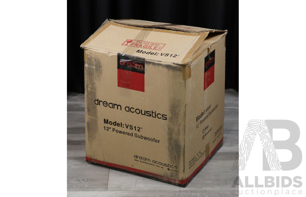 Dream Acoustics VS12 Powered Subwoofer