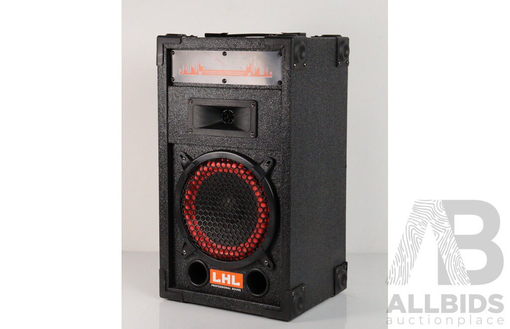 LHL Acoustics Model 3388 OK Karaoke Professional Speaker System