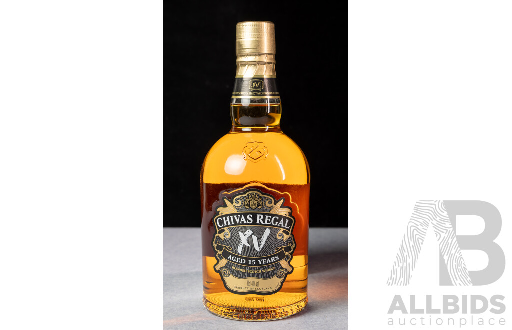 Chivas Regal Blended Scotch Whisky, 15 Years