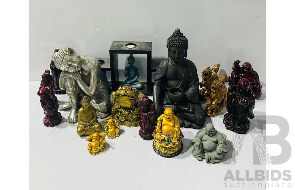 Collection Asan Composite Figures and Buddha Staues