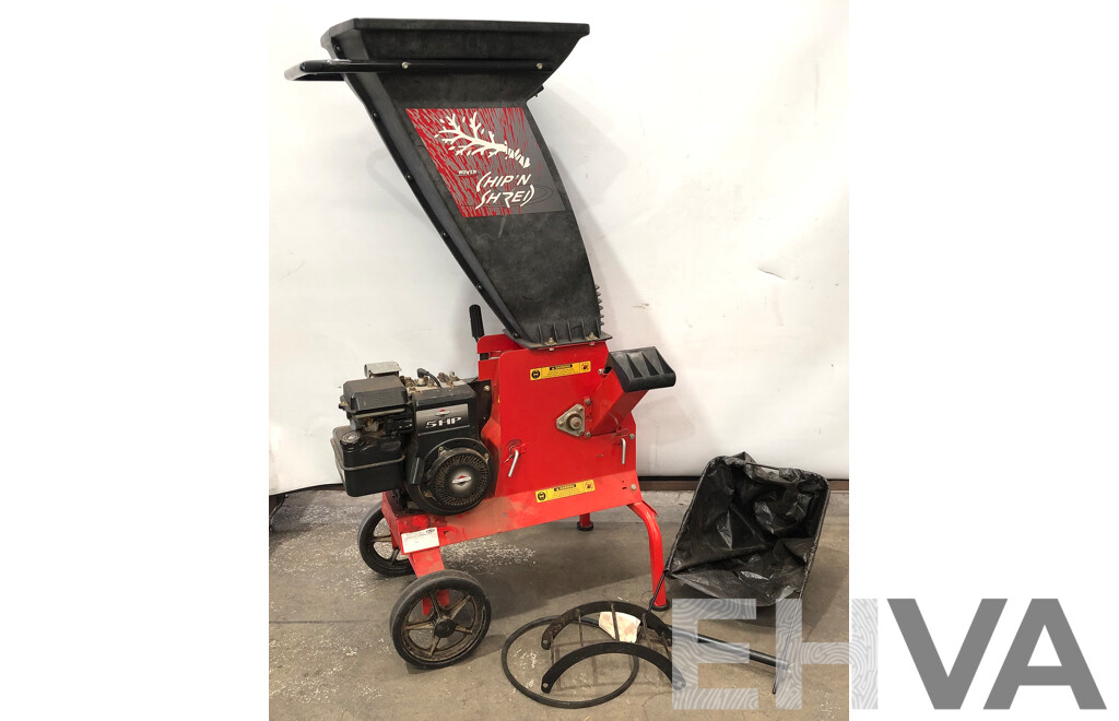 Rover Chip N Shred Four Stroke Woodchipper and Shredder