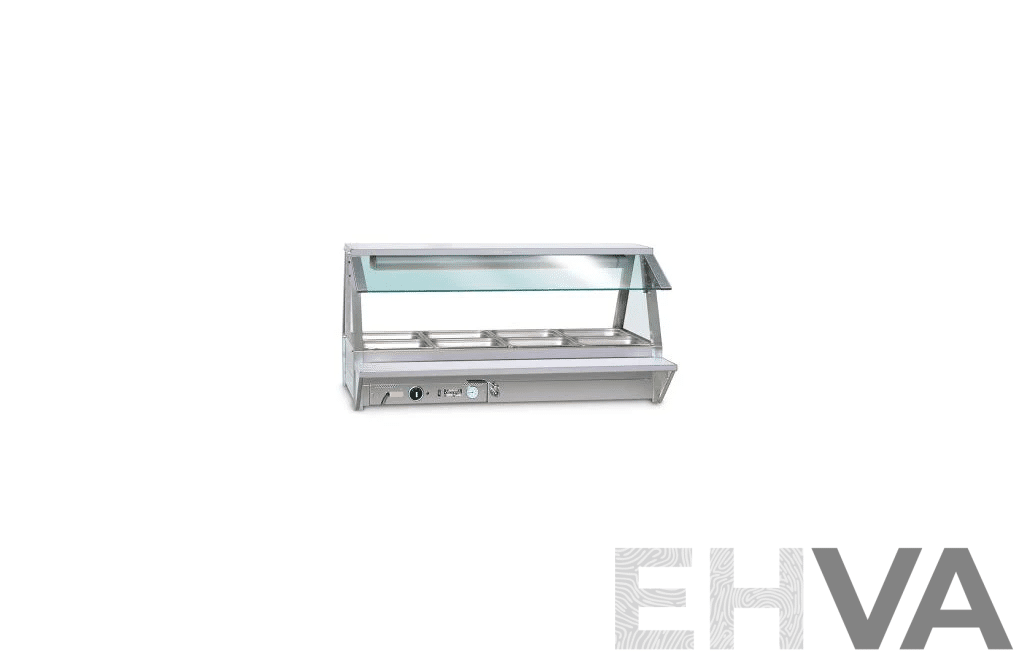Roband Sneeze Guard for Angled Food Bar Face to Suit E/ERX/EFX24 Either Side (E-SNZ24) - ORP $240.90