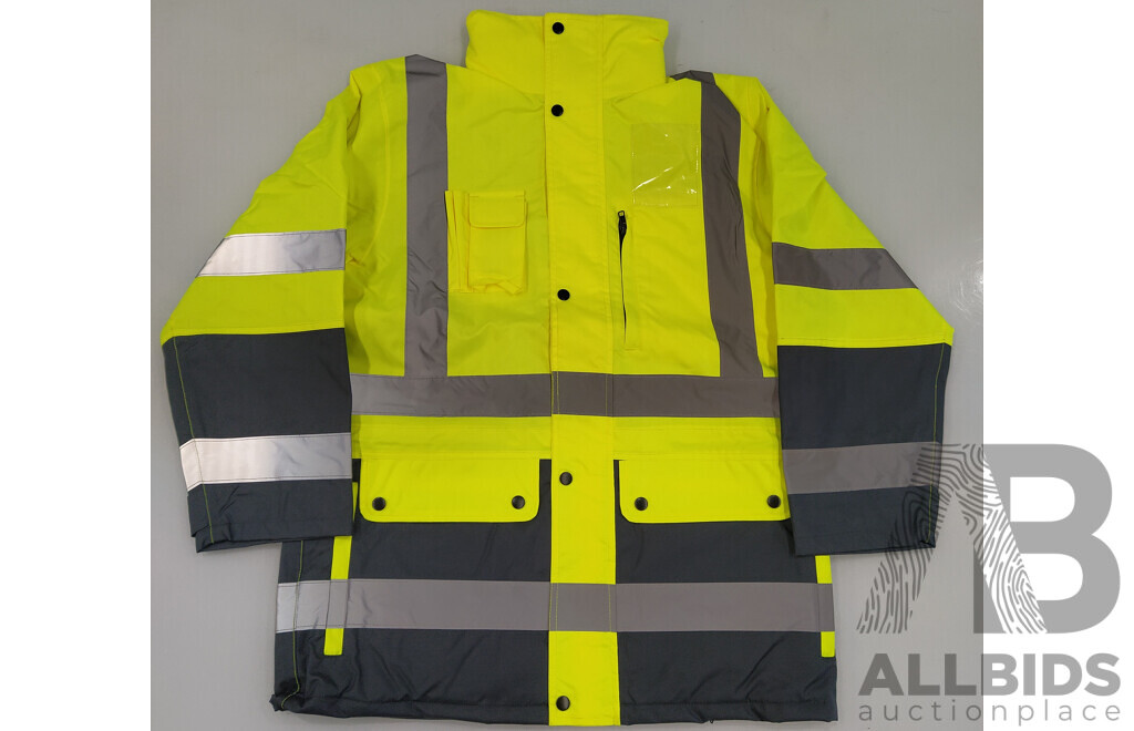 Escape Four Seasons Hi-Vis Jacket Outers Size M - Lot of 6