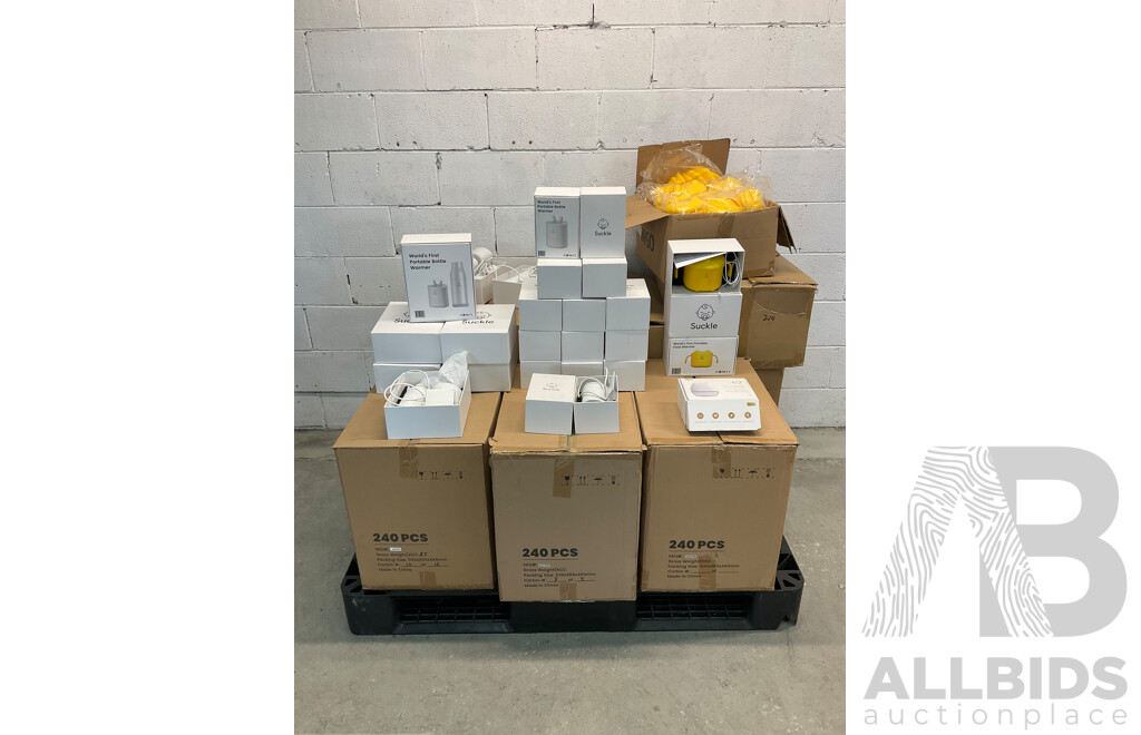 BULK LOT - SUCKLE Portable Warmers Returns and Accessories