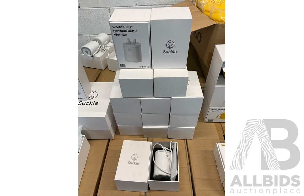 BULK LOT - SUCKLE Portable Warmers Returns and Accessories