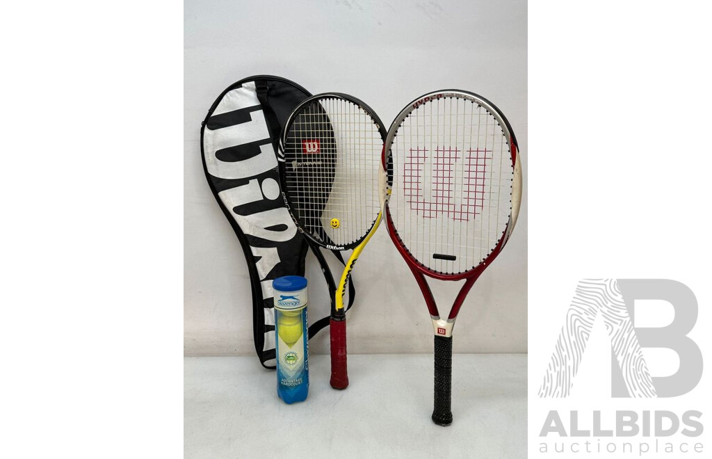Wilson Tennis Rackets - Lot of 2
