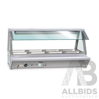 Roband Sneeze Guard for Angled Food Bar Face to Suit E/ERX/EFX24 Either Side (E-SNZ24) - ORP $240.90