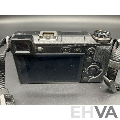 SONY NEX-6 Black Body 16.1MP Digital Camera with 18-200mm OSS, E 3.5-6.3 Lens (Black), Sony Stereo Microphone (ECM-XYST1M) with Accessories