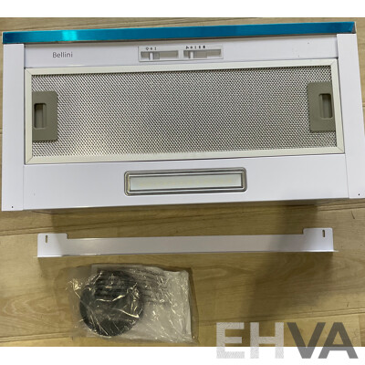 Bellini 60cm Recirculating Slide Out Rangehood BR603FRW2-F