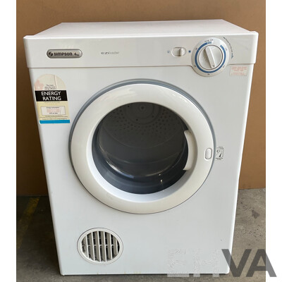 SIMPSON 4KG 39P400M-V1 Vented Dryer