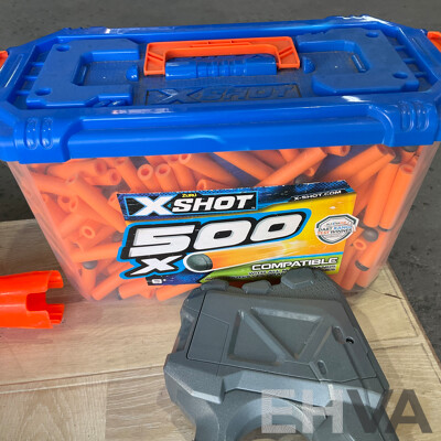 Assorted NERF Toy Guns & Accessories