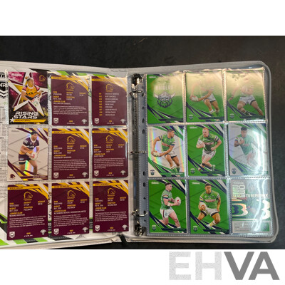 Collection of NRL Trading Cards & Micro Figures