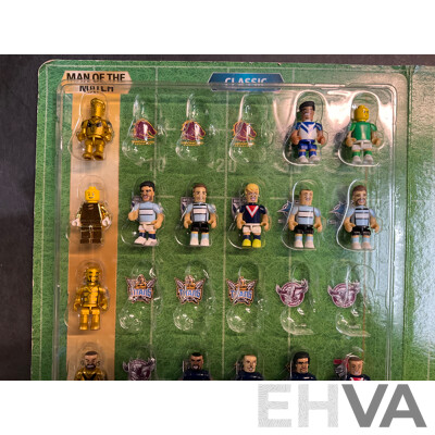 Collection of NRL Trading Cards & Micro Figures
