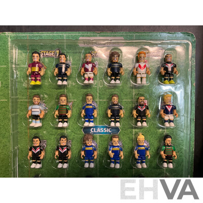 Collection of NRL Trading Cards & Micro Figures