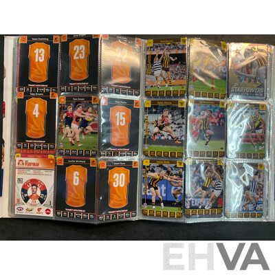 Collection of AFL Trading Cards & Basketball Trading Cards