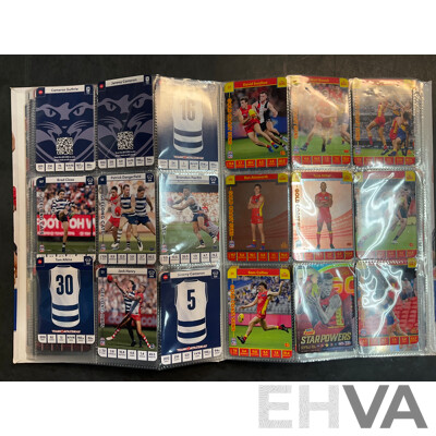 Collection of AFL Trading Cards & Basketball Trading Cards