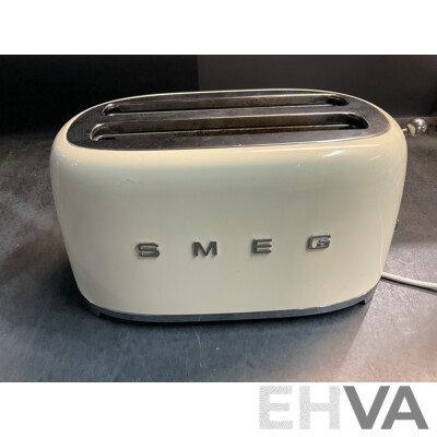 SMEG 50's Style 4 Slice Long-Slot Toaster