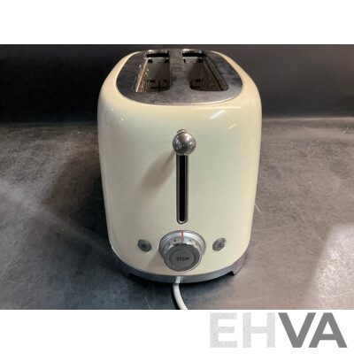 SMEG 50's Style 4 Slice Long-Slot Toaster