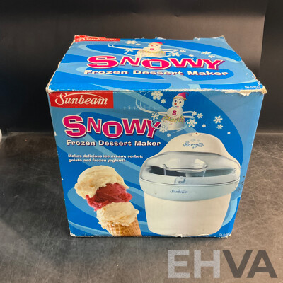 BREVILLE Juice Fountain & Sunbeam Frozen Dessert Maker & NESCAFE Dolce Gusto Coffee Machine - Lot of 3