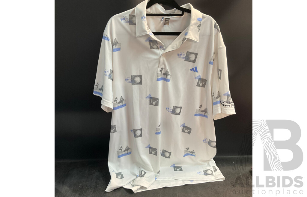Assorted of Golf Shirt and Golf Balls