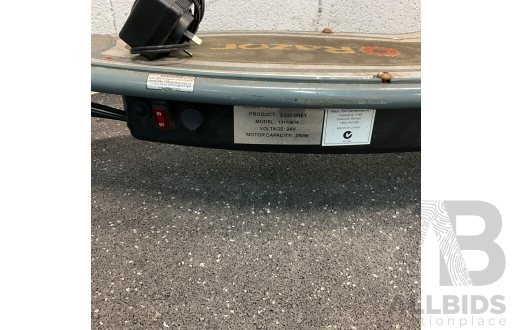 RAZOR E300 Grey Electric Scooter