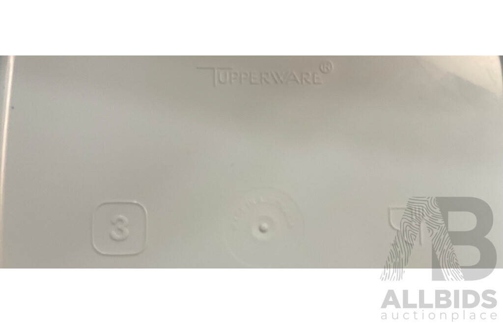 TUPPERWARE Containers Set - 1.2L / 2.6L / 4L / 5.5L