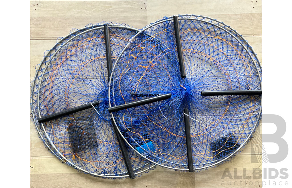 Large Lot of Mixed Fishing Gear - Crab Pot, Lures, Reels and More