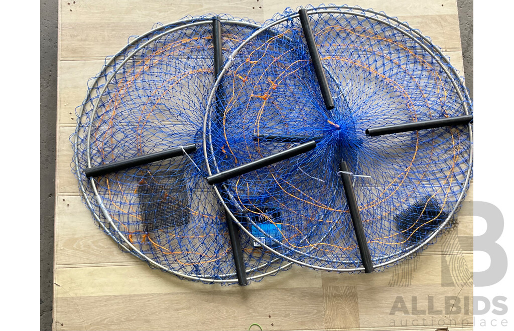 Large Lot of Mixed Fishing Gear - Crab Pot, Lures, Reels and More