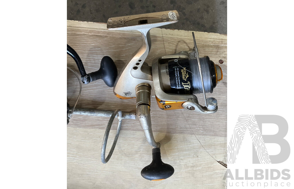 Large Lot of Mixed Fishing Gear - Crab Pot, Lures, Reels and More