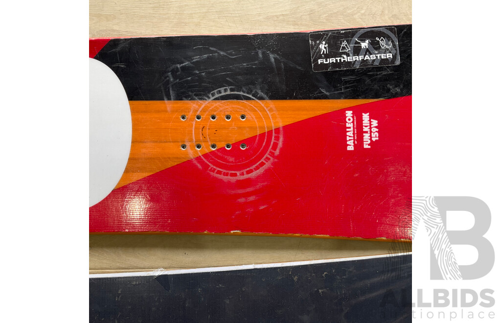 BATALEON Fun Kink, RIDE ZERO, CORONA Snowboard - Lot of 3