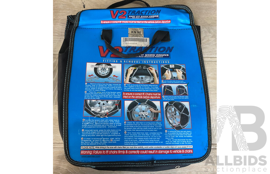 V2 Traction Easy Fit Snow Chains
