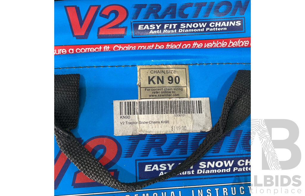V2 Traction Easy Fit Snow Chains