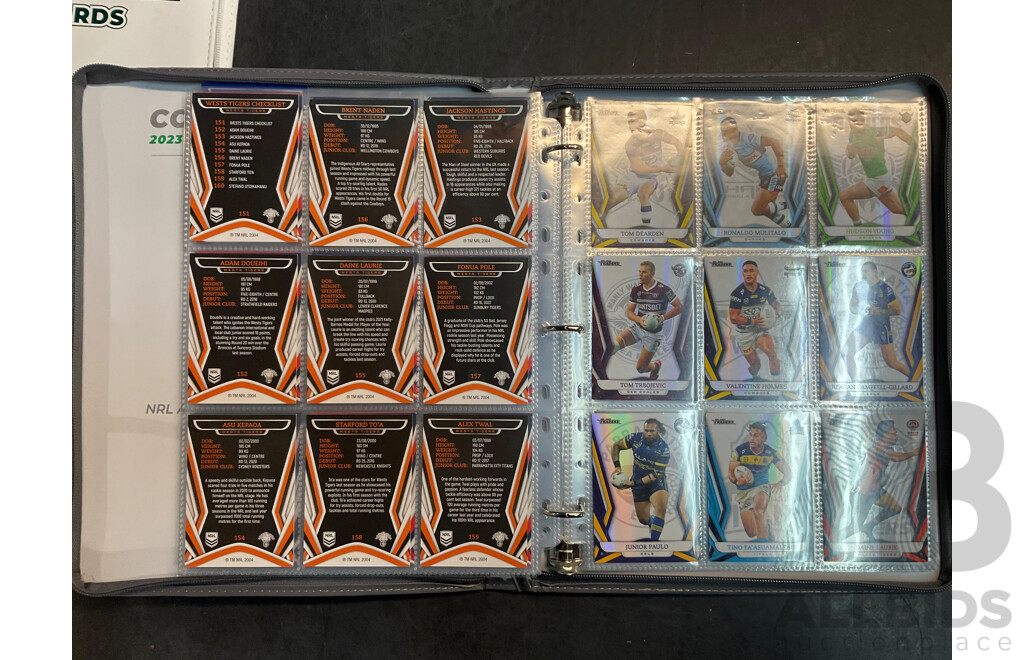 Collection of NRL Trading Cards & Micro Figures