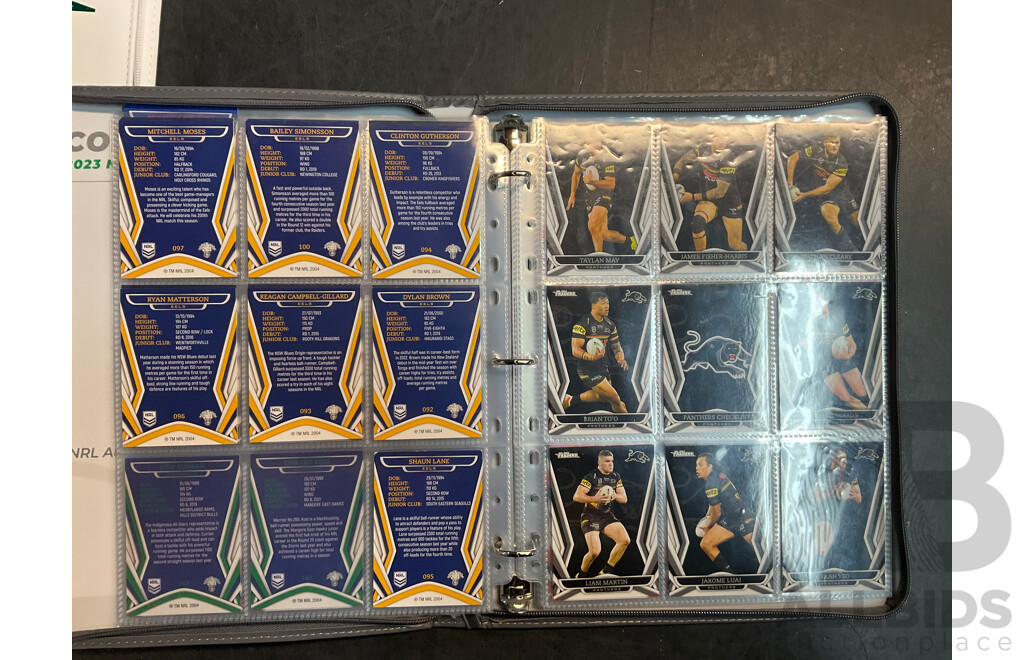Collection of NRL Trading Cards & Micro Figures