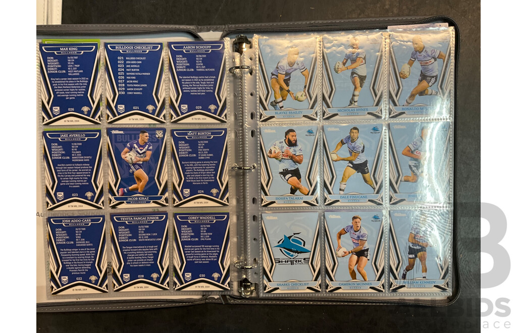 Collection of NRL Trading Cards & Micro Figures