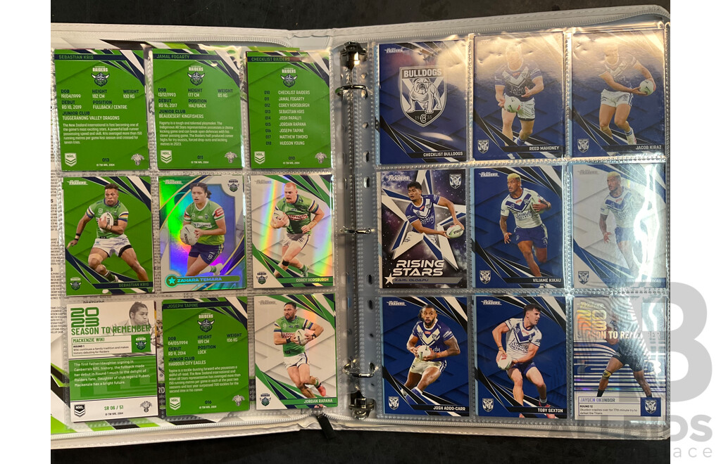 Collection of NRL Trading Cards & Micro Figures