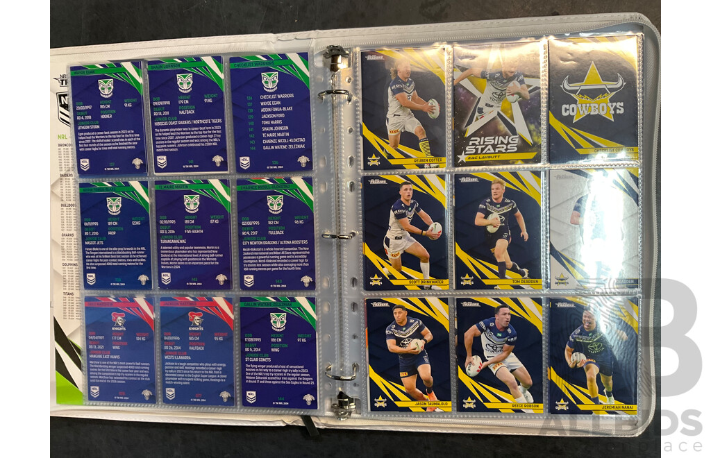 Collection of NRL Trading Cards & Micro Figures