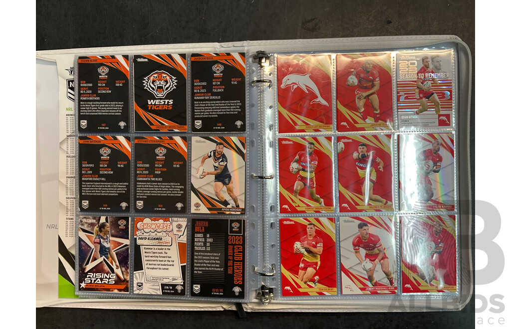 Collection of NRL Trading Cards & Micro Figures