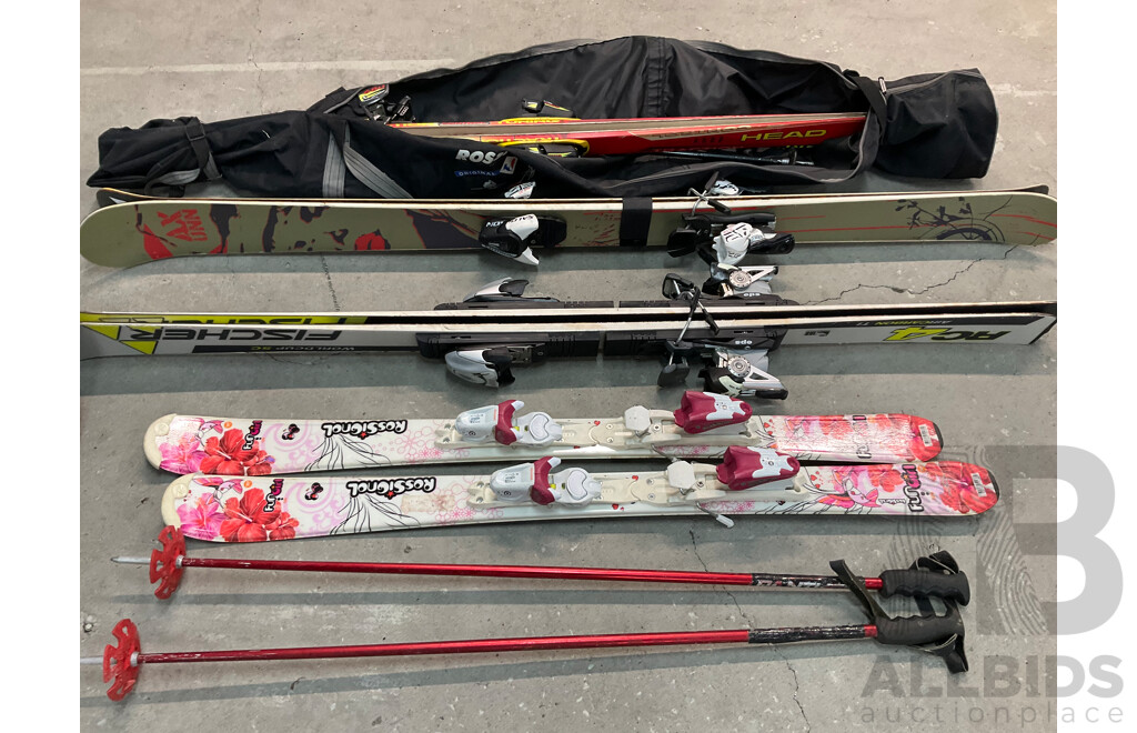 DALBELLO Ski Boots & Assorted Ski for Kids & Adult Includes FISCHER,HEAD & More