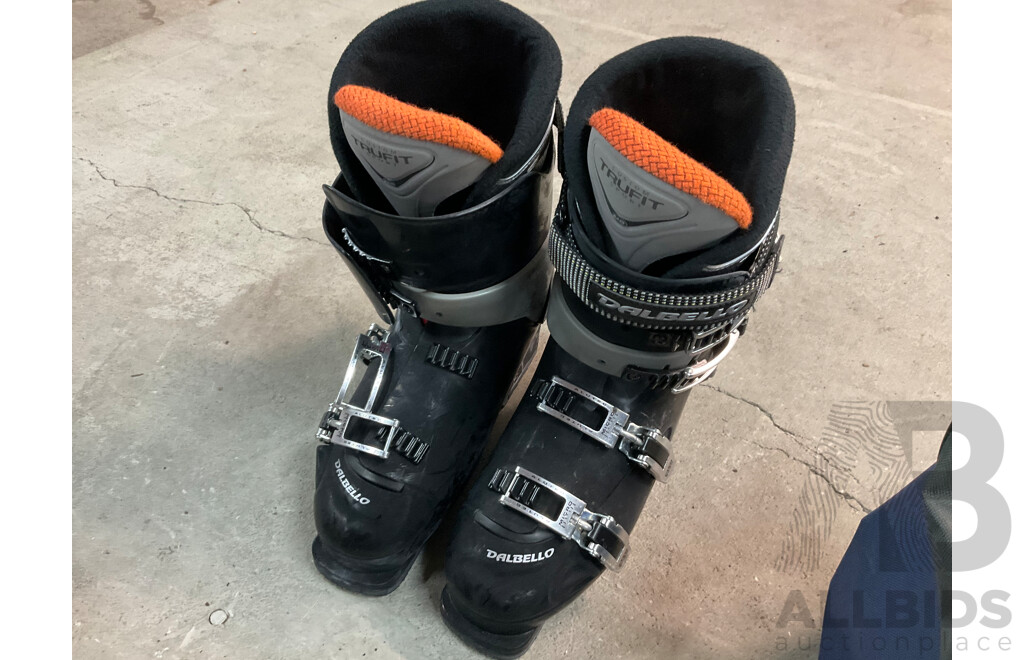 DALBELLO Ski Boots & Assorted Ski for Kids & Adult Includes FISCHER,HEAD & More