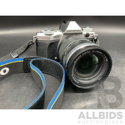 OLYMPUS OM-D E-M5 Mark II Digital Camera with 14-150 Mm Lens and Flash Lamp
