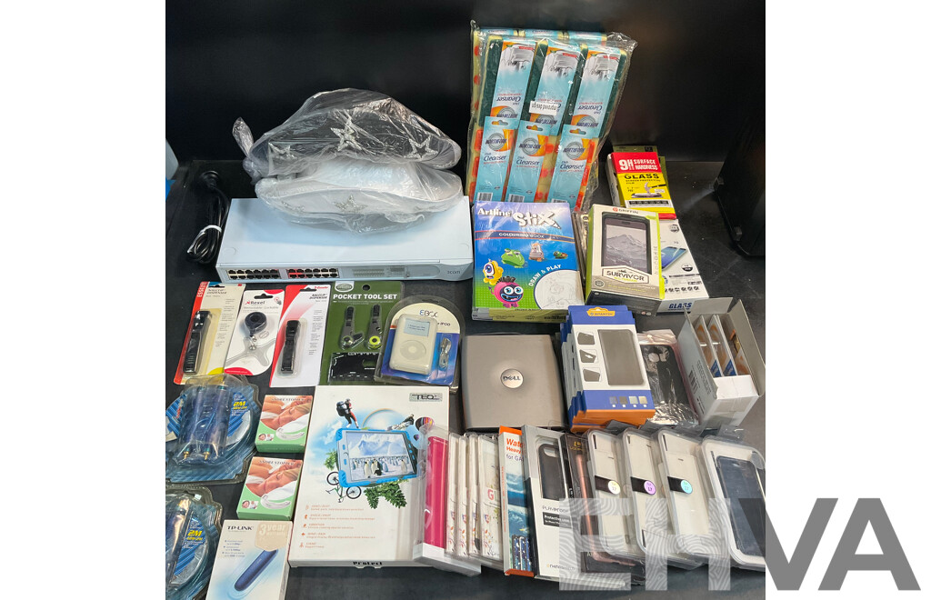 Assorted of Phone Accessories & Household Items