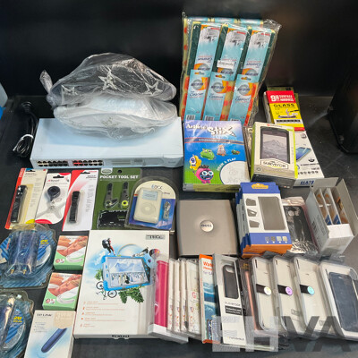 Assorted of Phone Accessories & Household Items
