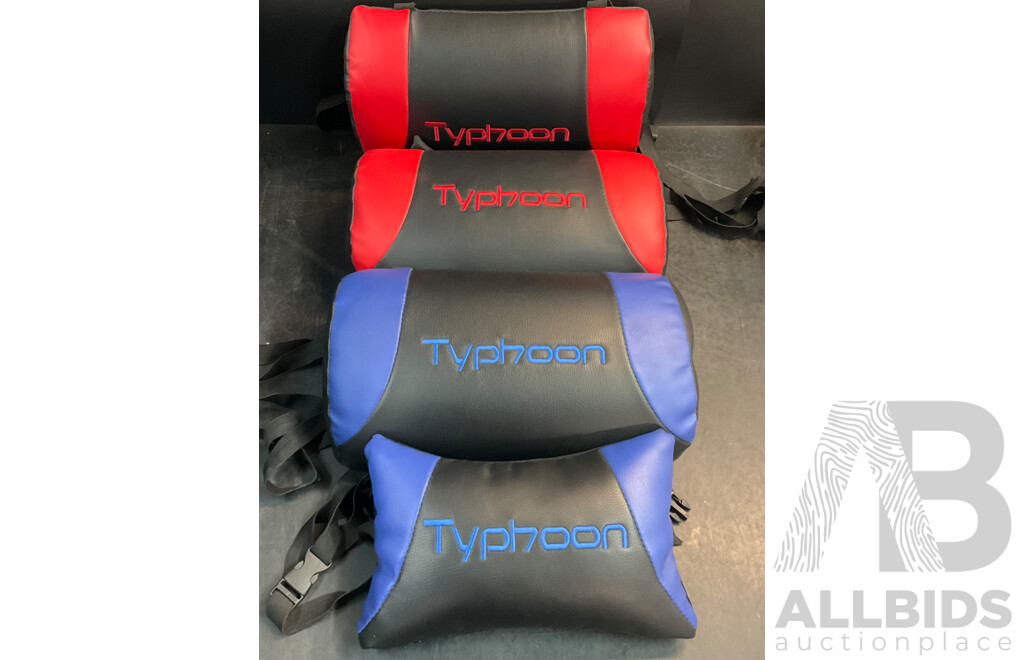 Typhoon Chair Back Rest / Neck Rest - Lot of 4