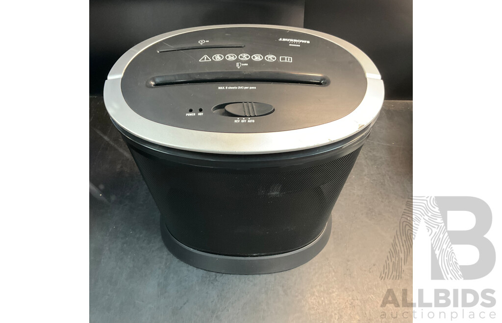 J.BURROWS JBSHS285 Paper Shredder